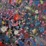 Paula Nightingale Multi coloured Flowers mac